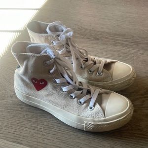 CDG Play x Converse 1.0 Chuck Taylor High Top